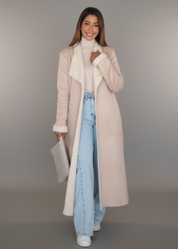 The Suede Cloud Coat