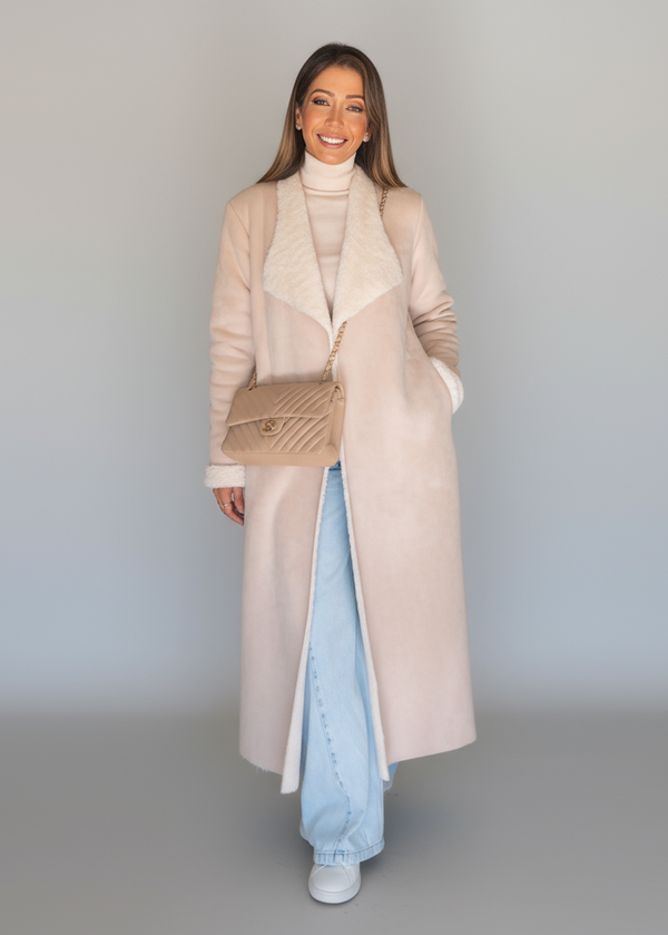 The Suede Cloud Coat