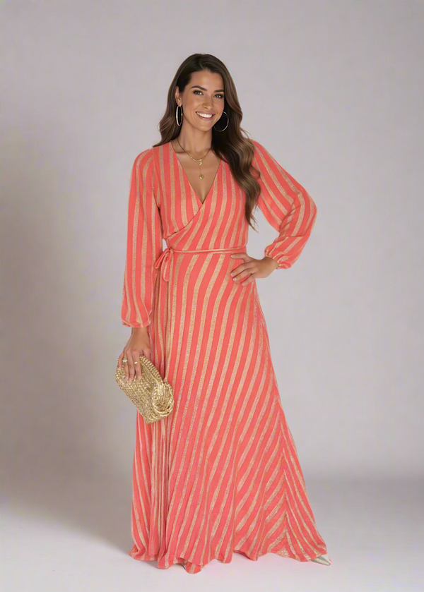 The Knitted Wrap Dress