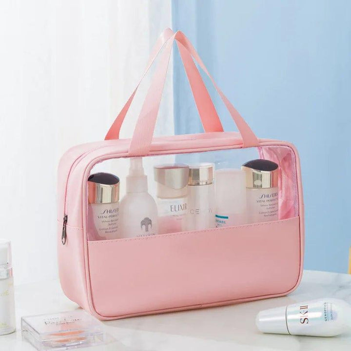 KM Signee Toiletry Bag Pink Travel/Makeup/Storage bags: Full set of three sizes
