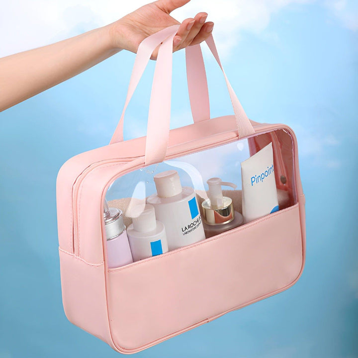 KM Signee Toiletry Bag Pink Travel/Makeup/Storage bags: Full set of three sizes
