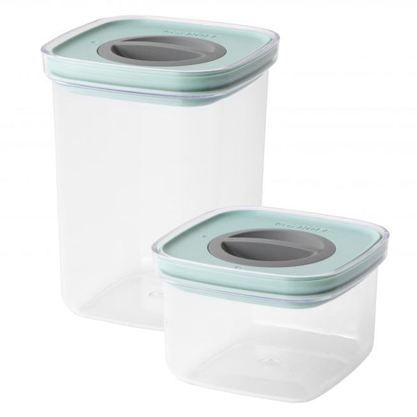 2-pc set smart seal food containers