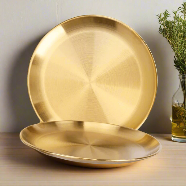 Gold Plate 30cm - chefmay.com