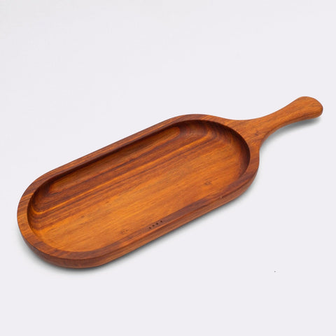 Wooden Butter Dish &  Knife