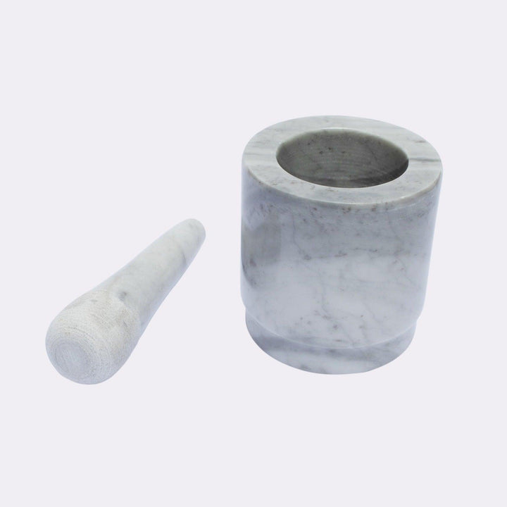 Mini Marble Mortar & Pestle - chefmay.com