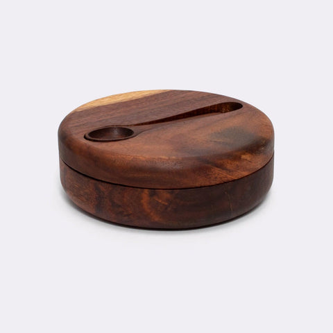 Wooden Sugar or Salt Box ( Single )