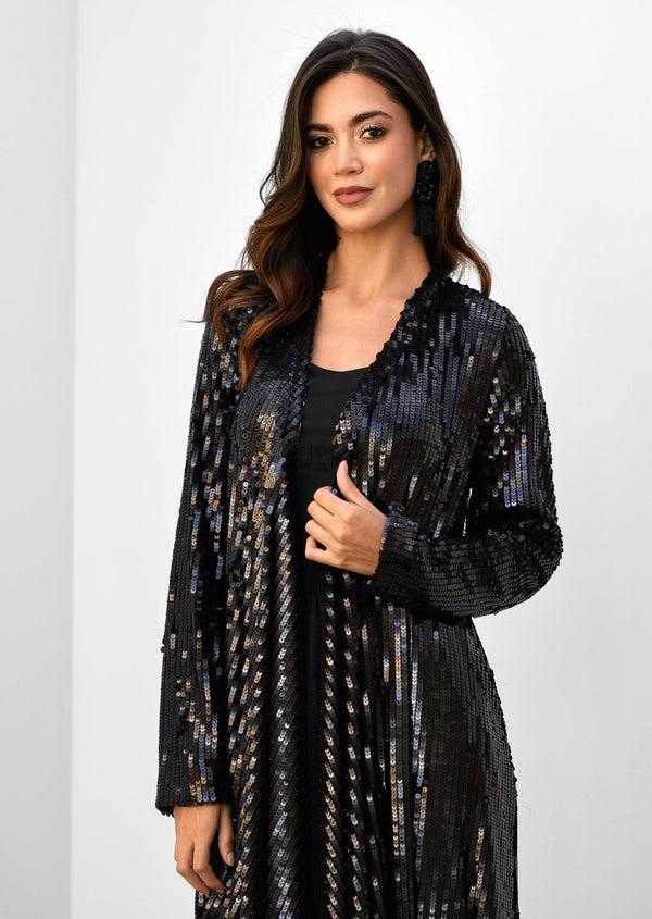 SEQUINS CARDIGAN