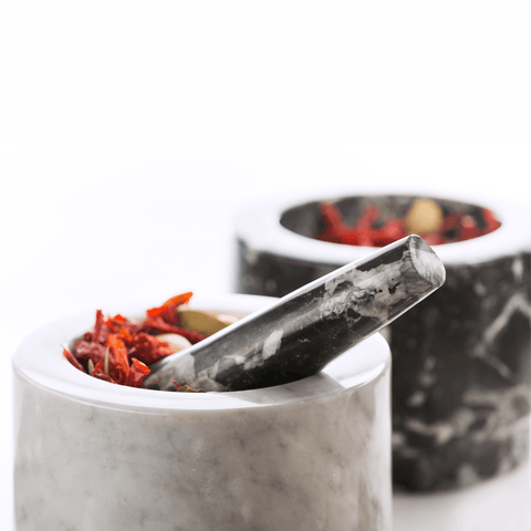 Marble Mortar & Pestle